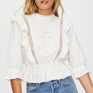 Aritzia Sunday Best Britta Blouse in Giselle